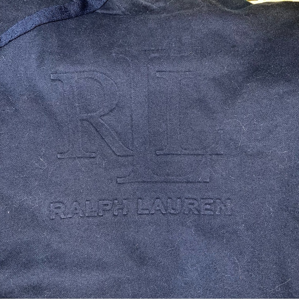 Ralph Lauren embossed hoodie size xl - Picture 3 of 8